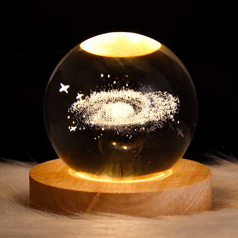 Luminous Moon Crystal Ball