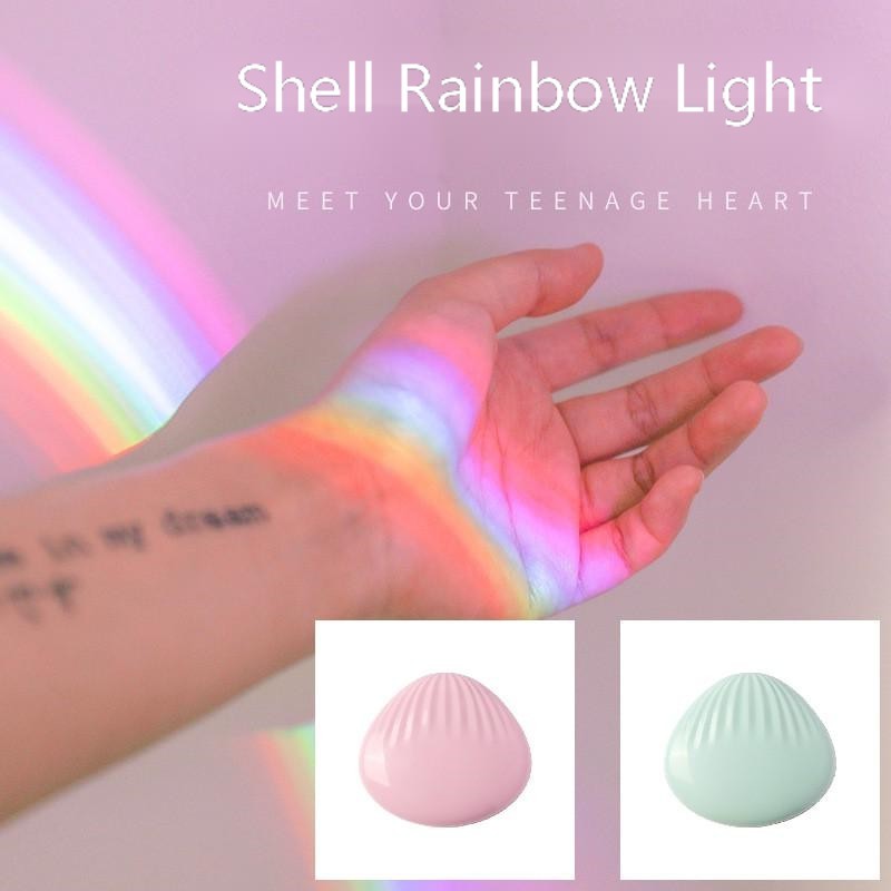 Colorful Rainbow Shell Light