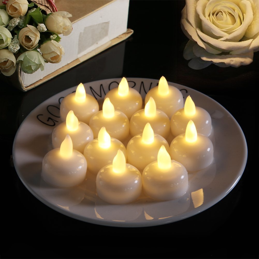 SPA Shower Water Decoration Floating Candle