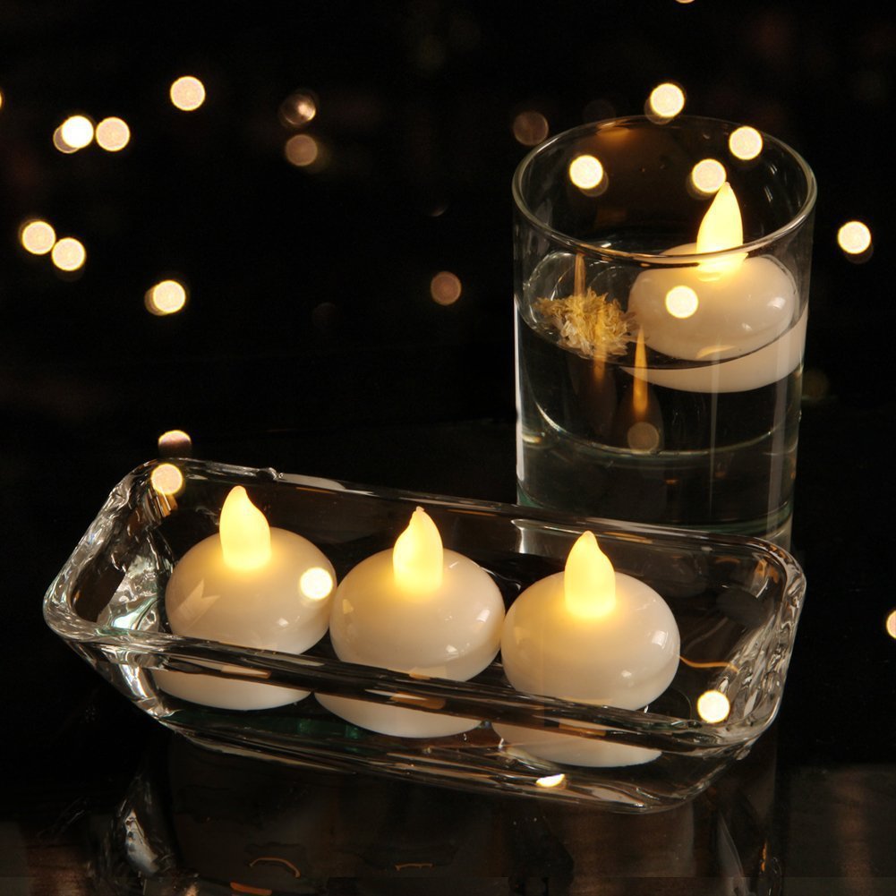 SPA Shower Water Decoration Floating Candle