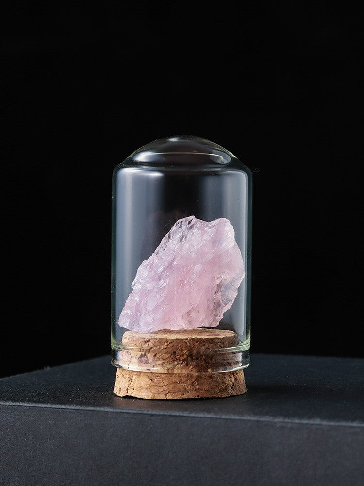 Crystal/Ore Specimen Display + stone