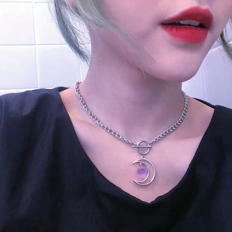 Moon Clavicle Chain