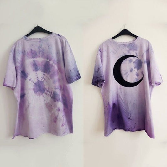 Dawn violet moon T-shirt