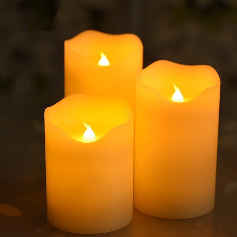 Yellow Electronic Candle