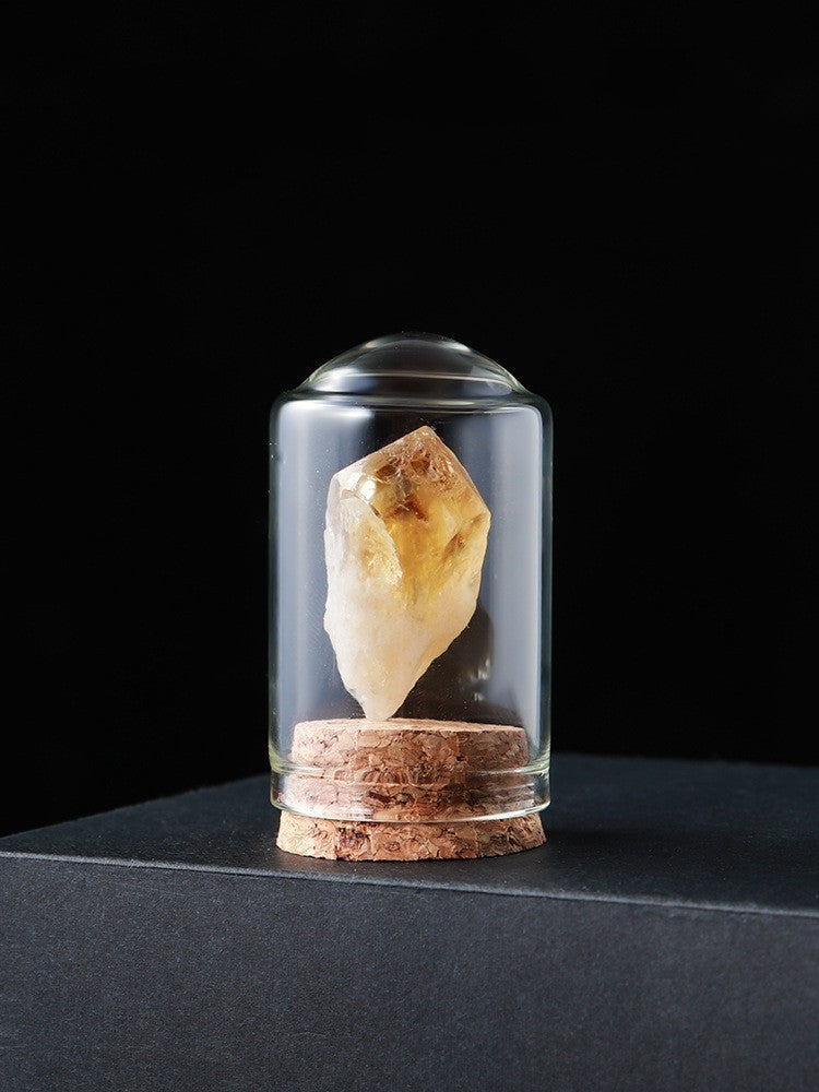 Crystal/Ore Specimen Display + stone