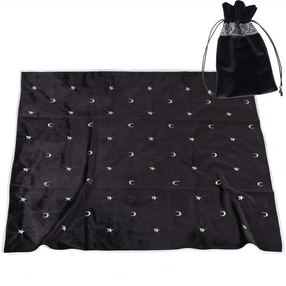 Tarot Star and Moon Tablecloth (Large Size)+ card bag