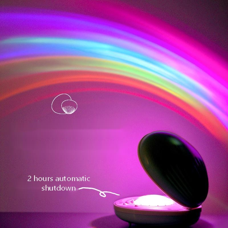 Colorful Rainbow Shell Light