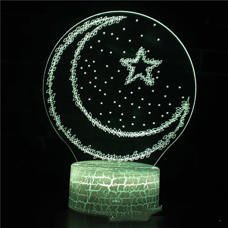 3D Light LED Bedside Night Light