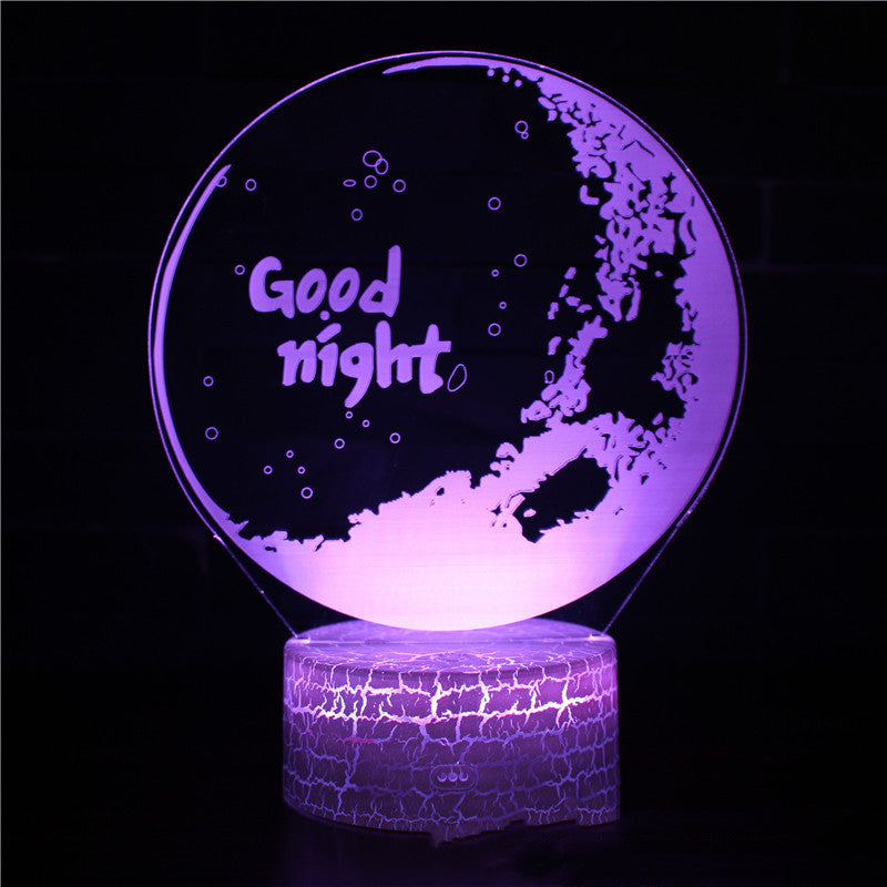 3D Light LED Bedside Night Light