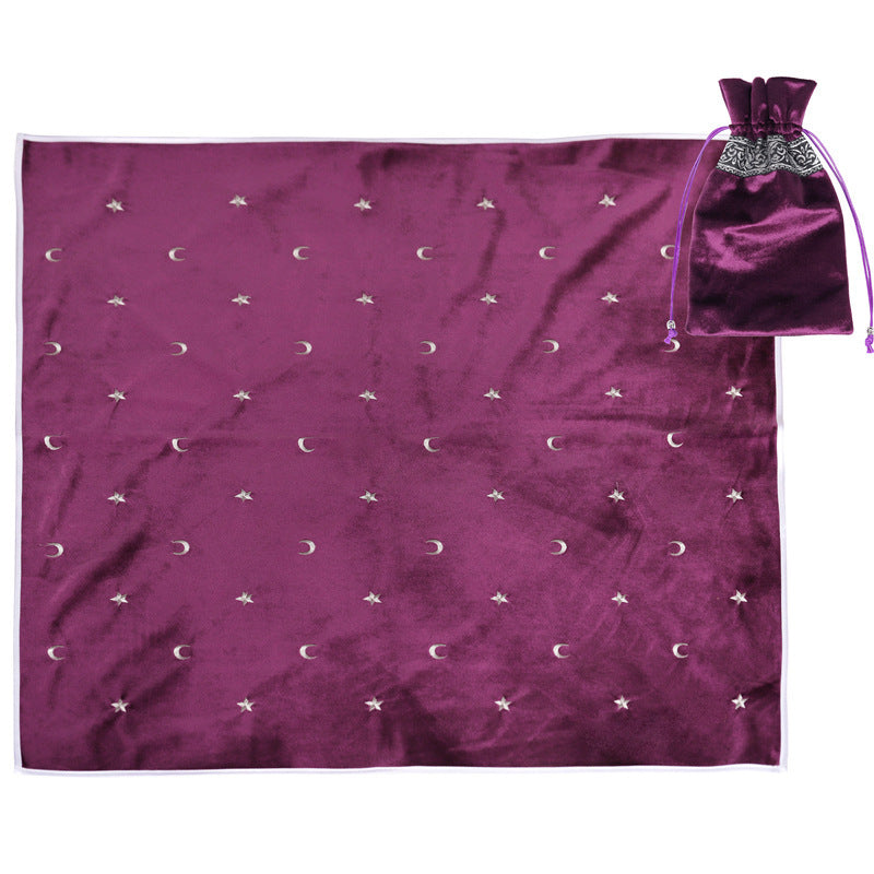 Tarot Star and Moon Tablecloth (Large Size)+ card bag