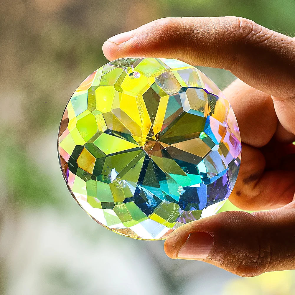 Round Suncatcher Crystal Prism