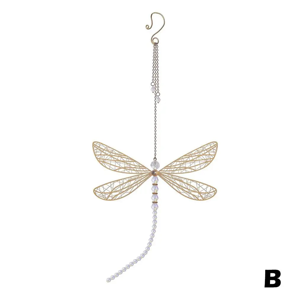 Dragonfly Crystal Suncatcher