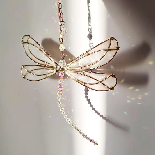 Dragonfly Crystal Suncatcher