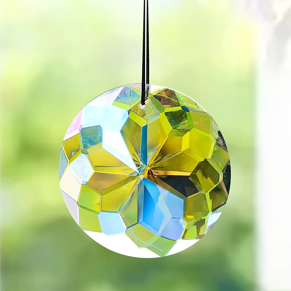 Round Suncatcher Crystal Prism