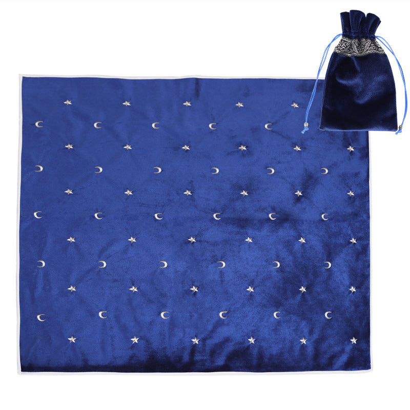 Tarot Star and Moon Tablecloth (Large Size)+ card bag