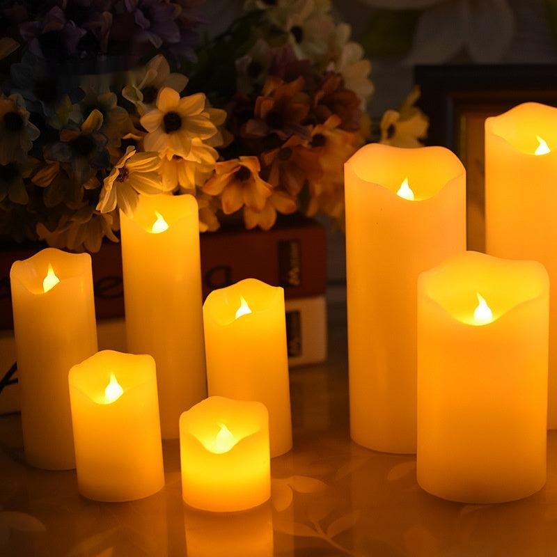 Yellow Electronic Candle