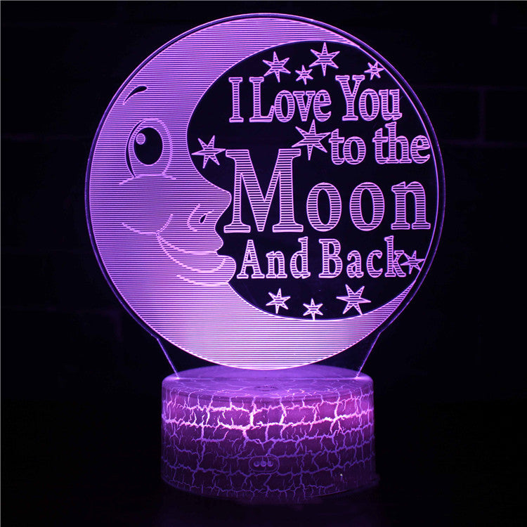 3D Light LED Bedside Night Light