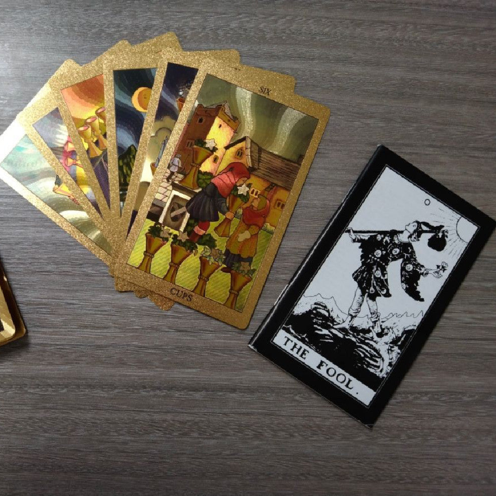 Premium Golden Tarot + Box